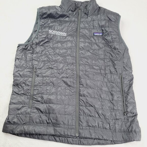 Patagonia Men's Black Nano Puff Sleeveless Padded Puffer Vest Size XL - Picture 2 of 11